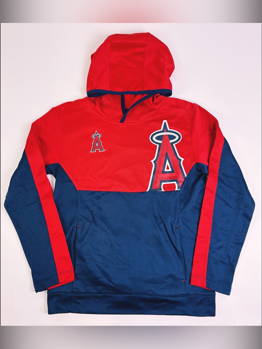 MLB Los Angeles Angels MLB Hoodie Youth Large
14/16 Red Navy Pullover